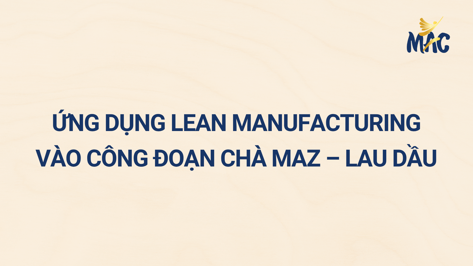 Lean Manufacturing