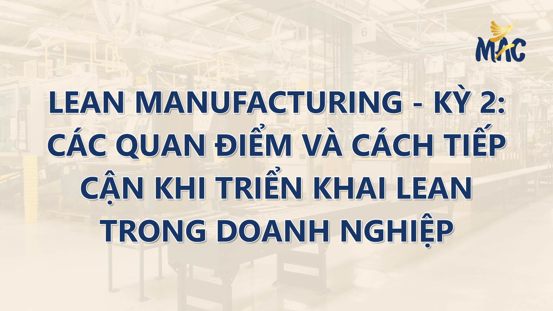 triển khai lean trong doanh nghiệp
